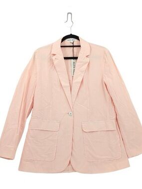 Alex Mill Pale Pink Single-Button Relaxed Blazer